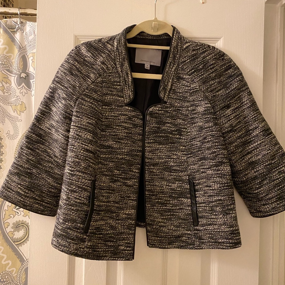 Classiques Entier boxy cropped jacket.
